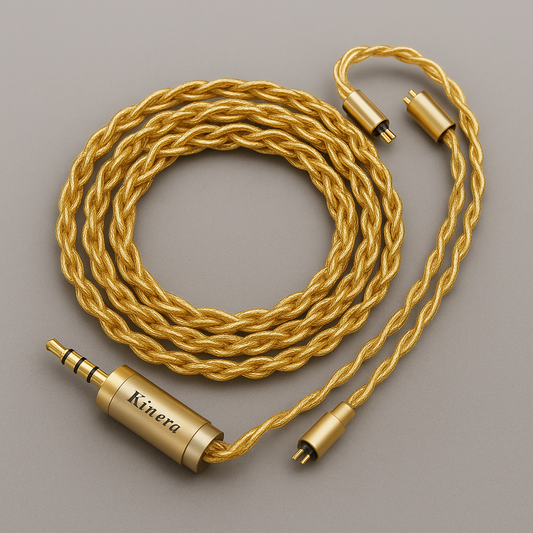 Kinera MIA 6N single Crystal Copper Silver Upgrade cable