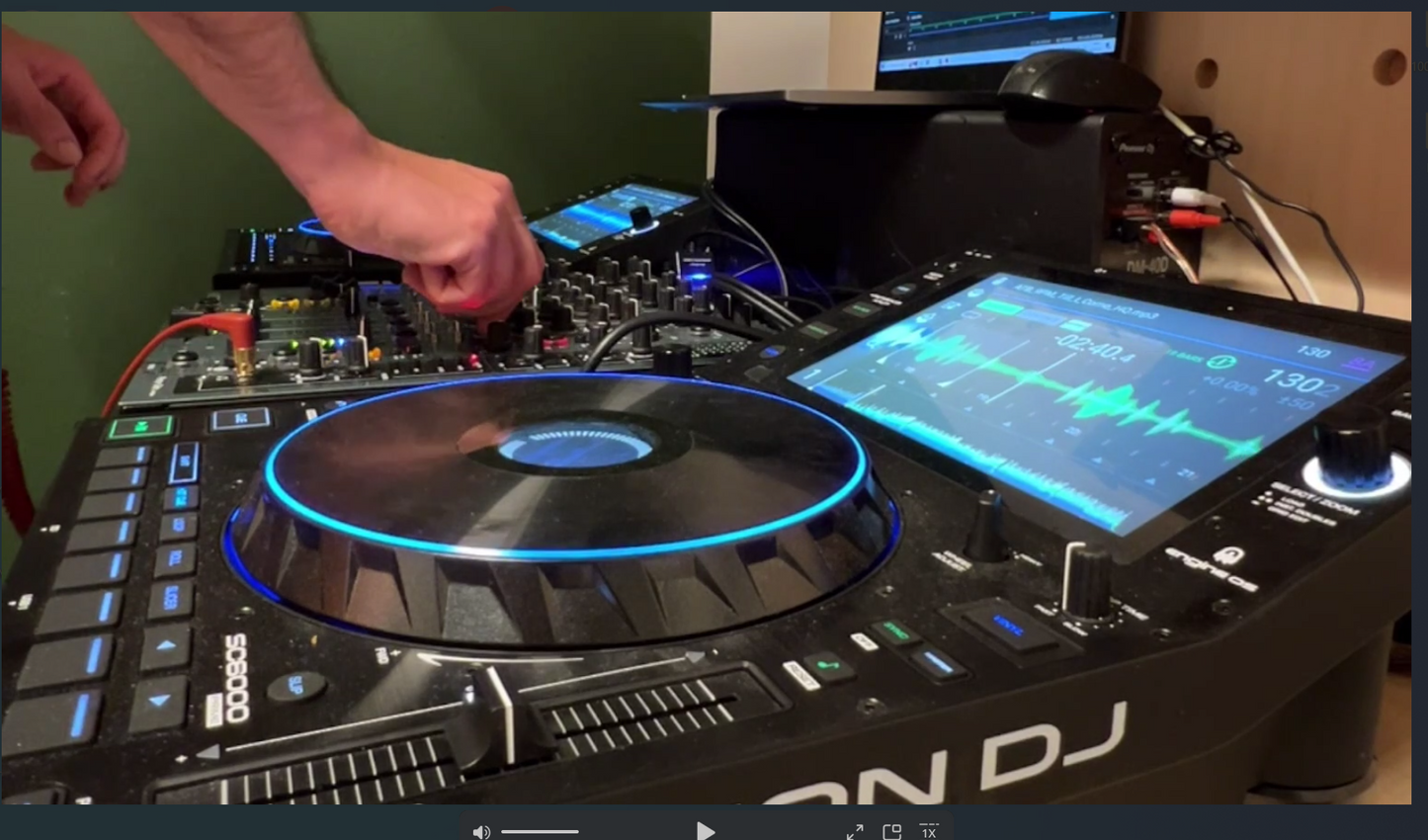 Rent Dj players +mixer